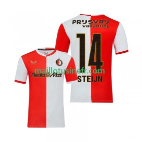 Maillot de Foot Feyenoord Rotterdam Sem Steijn 14 Domicile 2025-26